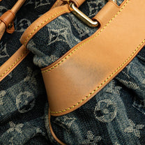 Thumbnail of Pre-Owned Blue Canvas Louis Vuitton Cabas - Image 5