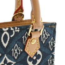 Thumbnail of Blue Canvas Louis Vuitton Sac Plat - Image 6