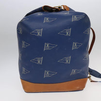 Thumbnail of Pre-Owned Blue Canvas Louis Vuitton Sac Marine - Image 8