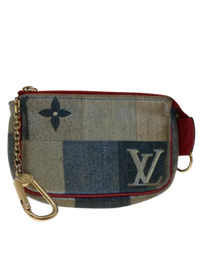 Thumbnail of Vintage Blue Denim Louis Vuitton Pochette Accessoires - Image 1