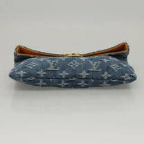 Thumbnail of Pre-Owned Blue Denim Louis Vuitton Clutch - Image 6