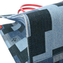 Thumbnail of Pre-Owned Blue Fabric Louis Vuitton Handbag - Image 8