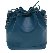 Thumbnail of Pre-Owned Blue Leather Louis Vuitton Noe - Image 1