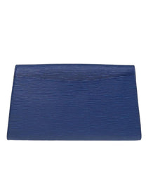 Thumbnail of Blue Leather Louis Vuitton Clutch - Image 2