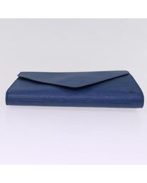 Thumbnail of Blue Leather Louis Vuitton Clutch - Image 6