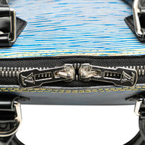 Thumbnail of Vintage Blue Leather Louis Vuitton Alma - Image 7