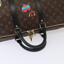 Thumbnail of Brown Canvas Louis Vuitton Keepall - Image 10