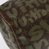Thumbnail of Brown Canvas Louis Vuitton Keepall - Image 10