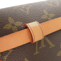 Thumbnail of Vintage Brown Canvas Louis Vuitton Florentine Pochette - Image 10