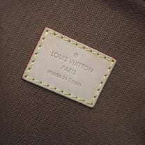 Thumbnail of Pre-Owned Brown Canvas Louis Vuitton Pochette Gange - Image 10