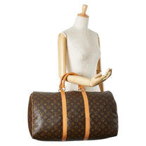 Thumbnail of Brown Canvas Louis Vuitton Keepall - Image 10