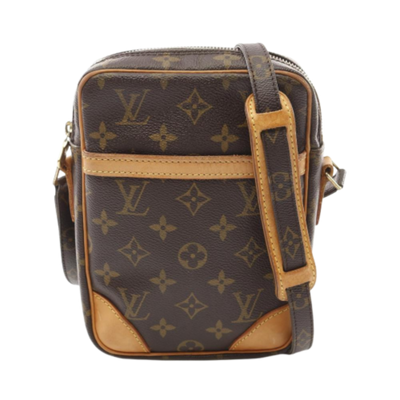 Pre-Owned Brown Canvas Louis Vuitton Danube