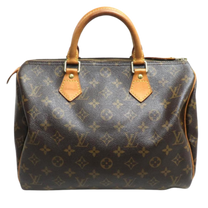 Thumbnail of Pre-Owned Brown Canvas Louis Vuitton Speedy - Image 1