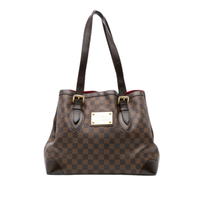 Pre-Owned Brown Canvas Louis Vuitton Hampstead