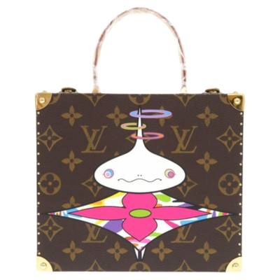 Pre-Owned Brown Canvas Louis Vuitton Clutch
