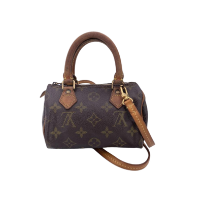 Pre-Owned Brown Canvas Louis Vuitton Speedy
