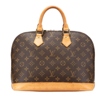 Thumbnail of Pre-Owned Brown Canvas Louis Vuitton Alma - Image 1