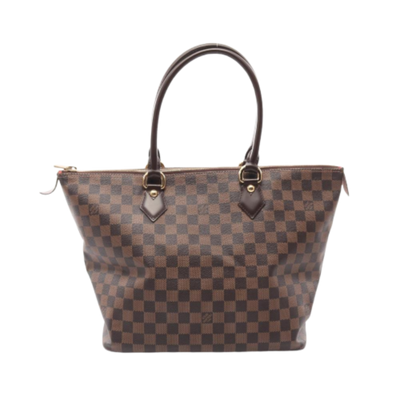 Vintage Brown Canvas Louis Vuitton Saleya