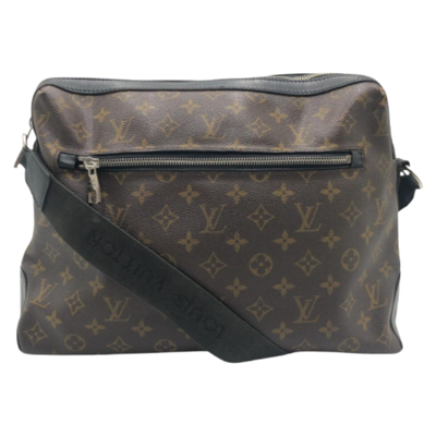Vintage Brown Canvas Louis Vuitton Messenger