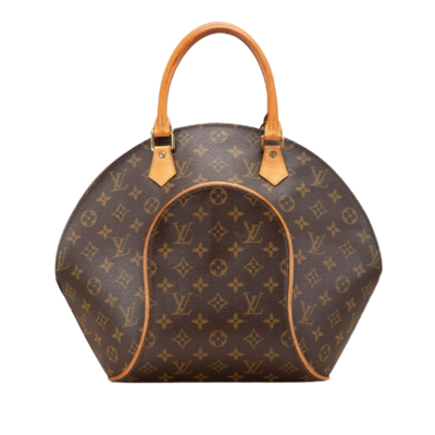 Pre-Owned Brown Canvas Louis Vuitton Ellipse
