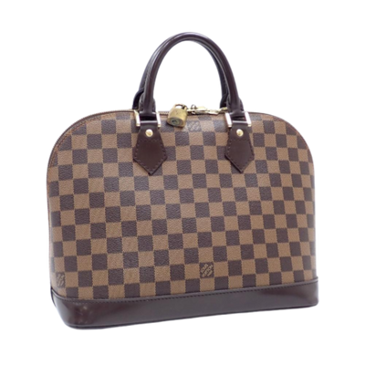 Brown Canvas Louis Vuitton Alma