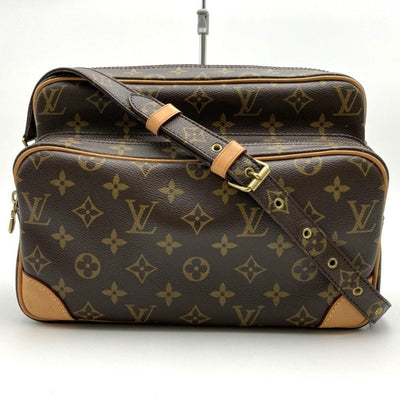 Pre-Owned Brown Canvas Louis Vuitton Nile