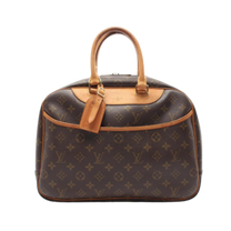 Thumbnail of Vintage Brown Canvas Louis Vuitton Handbag - Image 1