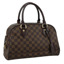 Thumbnail of Pre-Owned Brown Canvas Louis Vuitton Handbag - Image 1