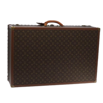 Thumbnail of Vintage Brown Canvas Louis Vuitton Travel Bag - Image 1