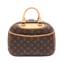 Thumbnail of Pre-Owned Brown Canvas Louis Vuitton Trouville - Image 1