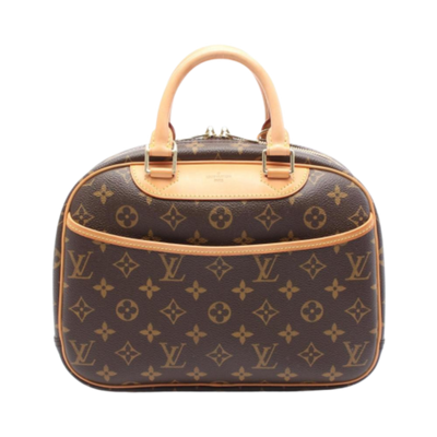 Pre-Owned Brown Canvas Louis Vuitton Trouville