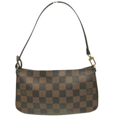 Pre-Owned Brown Canvas Louis Vuitton Navona