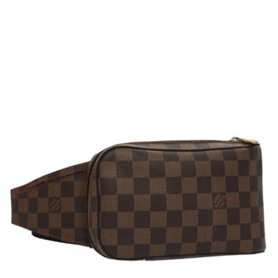 Vintage Brown Canvas Louis Vuitton Belt Bags