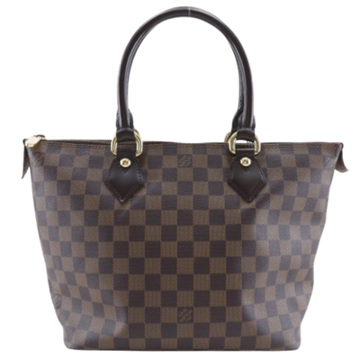 Pre-Owned Brown Canvas Louis Vuitton Saleya