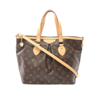 Vintage Brown Canvas Louis Vuitton Handbag