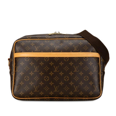 Vintage Brown Canvas Louis Vuitton Reporter