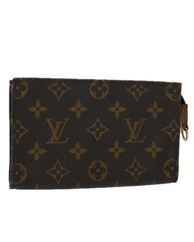 Pre-Owned Brown Canvas Louis Vuitton Pouch