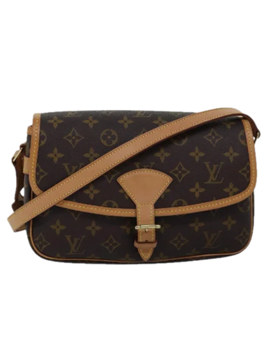 Vintage Brown Canvas Louis Vuitton Shoulder Bags
