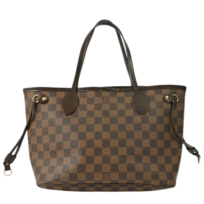 Pre-Owned Brown Canvas Louis Vuitton Neverfull