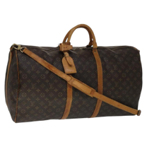 Thumbnail of Vintage Brown Canvas Louis Vuitton Keepall - Image 1