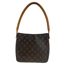 Thumbnail of Brown Canvas Louis Vuitton Looping - Image 1