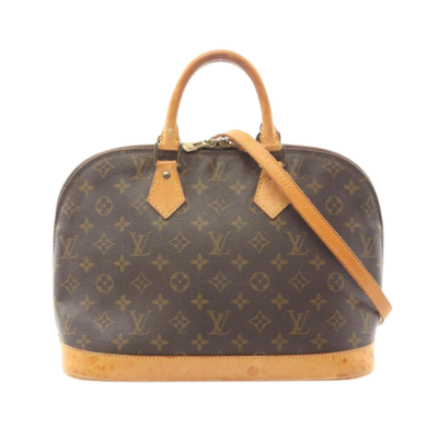 Pre-Owned Brown Canvas Louis Vuitton Handbag