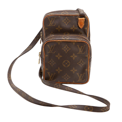 Brown Canvas Louis Vuitton Amazone