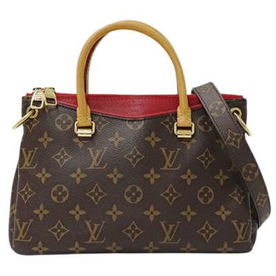 Vintage Brown Canvas Louis Vuitton Pallas