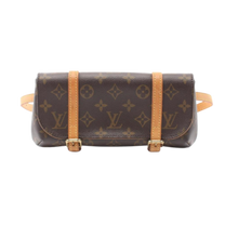Thumbnail of Pre-Owned Brown Canvas Louis Vuitton Pochette Marelle - Image 1