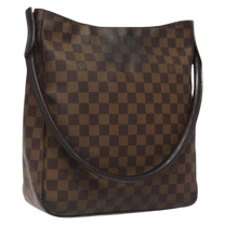Thumbnail of Brown Canvas Louis Vuitton Looping - Image 1
