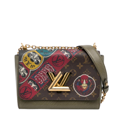Pre-Owned Brown Canvas Louis Vuitton Boite Chapeau