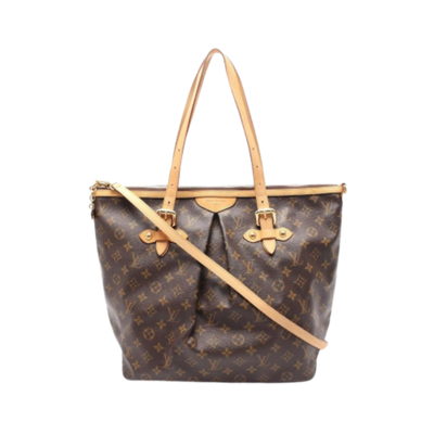 Pre-Owned Brown Canvas Louis Vuitton Shoulder Bags