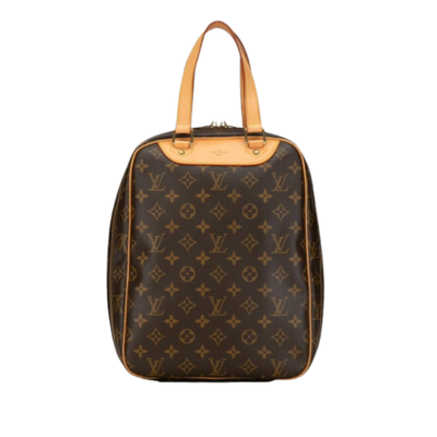 Pre-Owned Brown Canvas Louis Vuitton Excursion