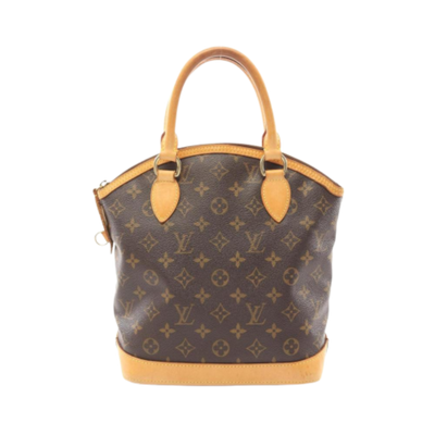 Brown Canvas Louis Vuitton Lockit